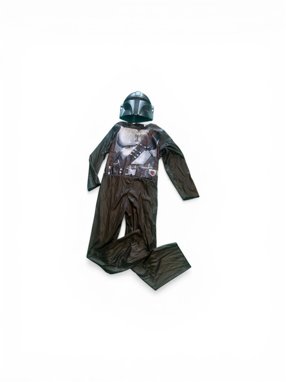Jazwares Star Wars Boys' Black and Silver Mandalorian Armor